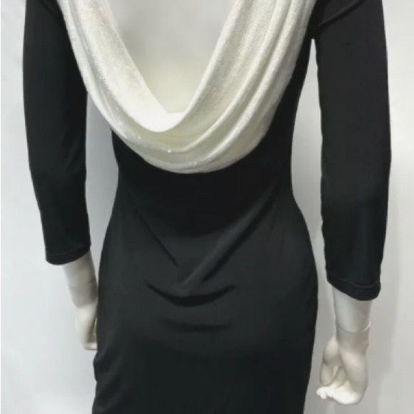 Calvin Klein white and Black Dress Size 10 NWOT - Picture 3 of 4